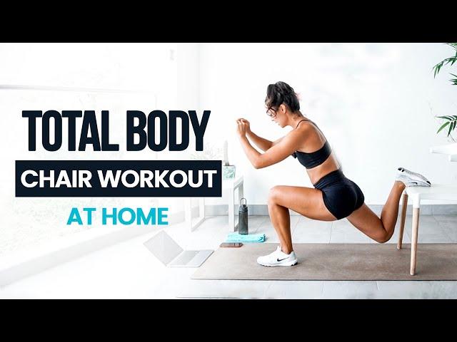 Total body chair workout | No Equipment