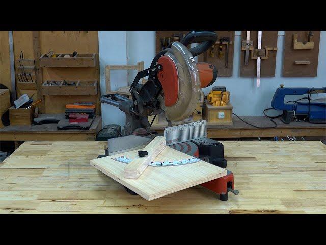 Amazing Miter Saw JIG for Perfect Cutting JIG