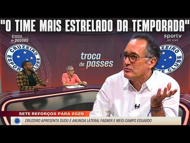 "COM CERTEZA O TIME MAIS ESTRELADO DA TEMPORADA" JORNALISTA ANALISAM O CRUZEIRO DE GABIGOL E DUDU, +