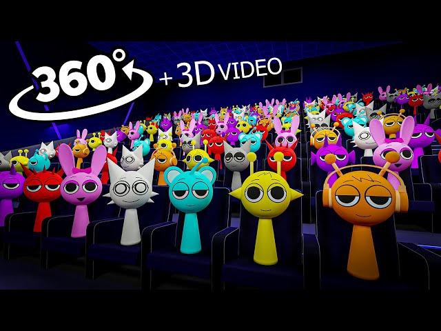 Incredibox Spurnki 360° 3D Experience: CINEMA HALL 3D VR Animation