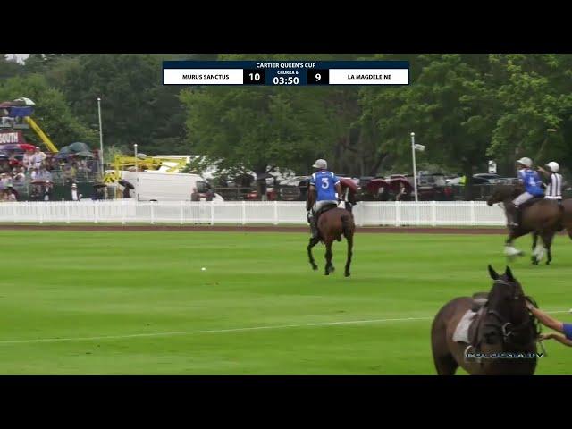 PoloCAM: CARTIER Queen 's CUP FINAL UK 2023 - Murus Sanctus defeating La Magdelaine;  Polito Pieres