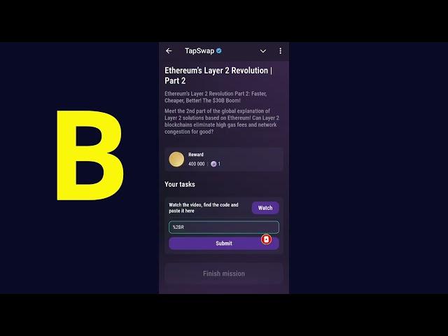 Ethereum's Layer 2 Revolution | Part 2 | Tapswap Code