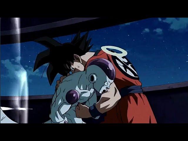 Goku y Freezer se Saludan a Golpes- Español Latino