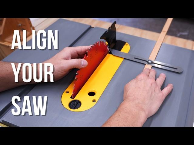 Table Saw Tune Up - Improve performance and safety