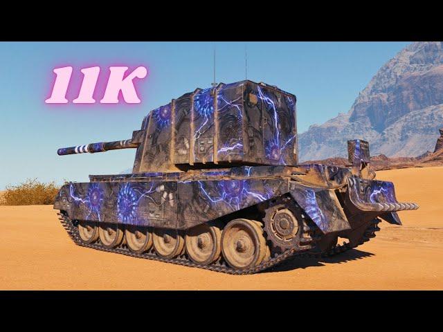 FV4005 Stage II  11K Damage & FV4005 Stage II  10K Damage  World of Tanks #wot