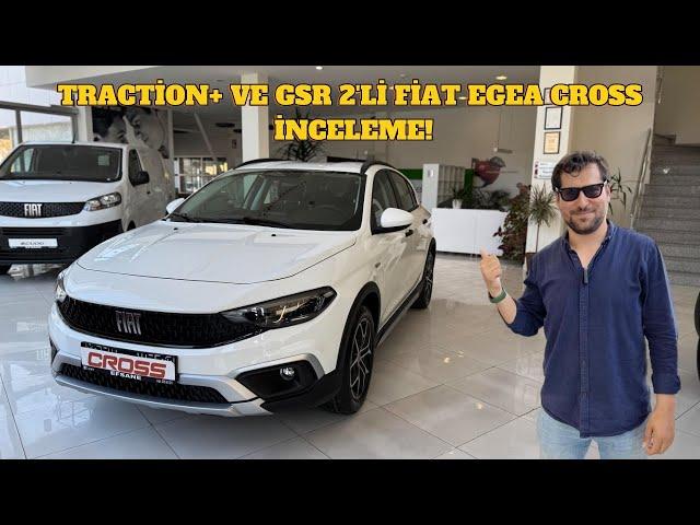 TRACTİON+ VE GSR 2'Lİ FİAT EGEA CROSS İNCELEME! TRUCTİON+ NEDİR?