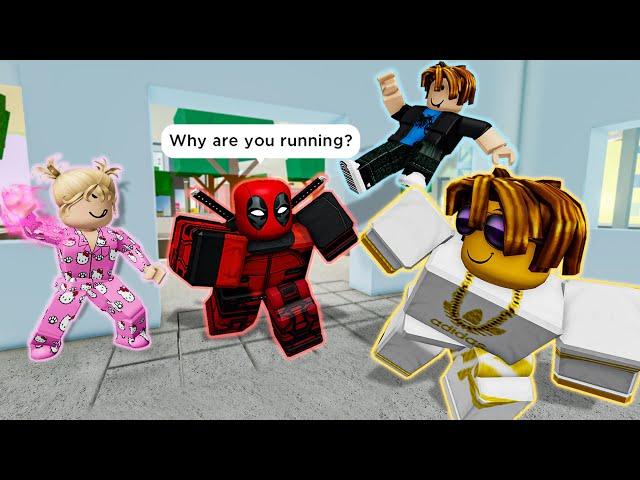 JUJUTSU SHENANIGANS 2: BATTLE WITH DEADPOOL  Roblox Funny Moments