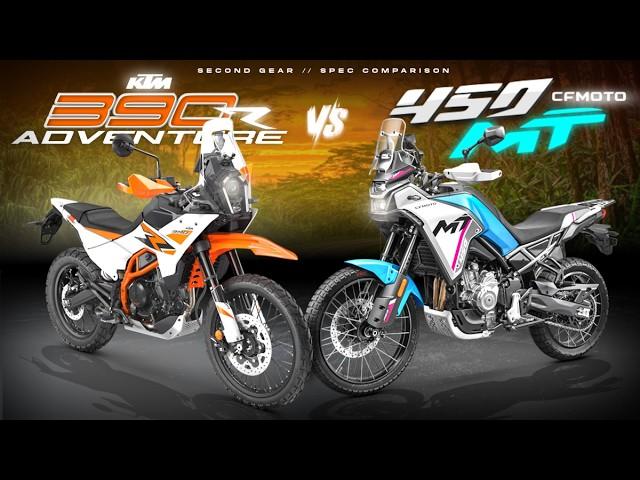 2025 Best Budget Adventure Bikes! ┃ KTM 390 Adventure R vs CFMOTO 450MT