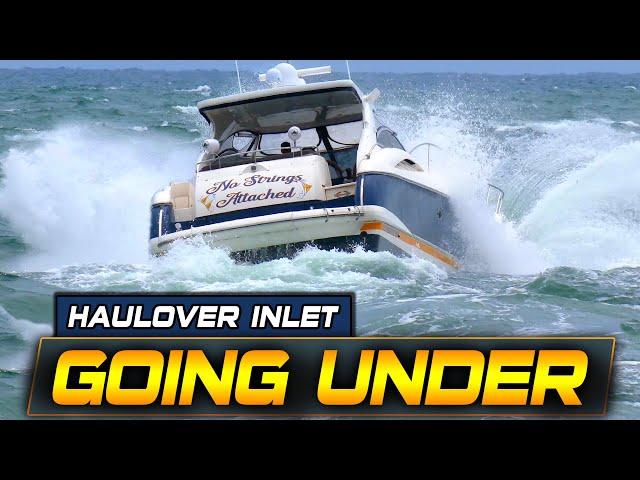 BIG BOAT BRUTALLY CRUSHED AT HAULOVER INLET | BOAT ZONE