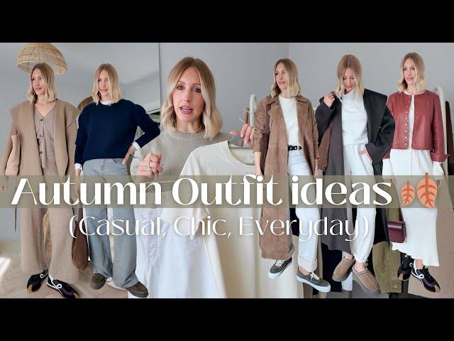 AUTUMN OUTFIT IDEAS   Elevate Your Everyday Style With These Casuial Chic Fall Outfit Formulas