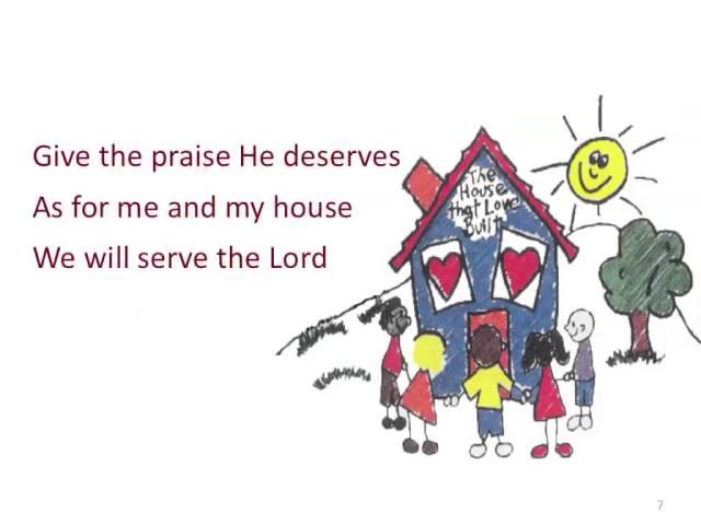 As for Me and My House ~ Heritage Singers ~ lyric video