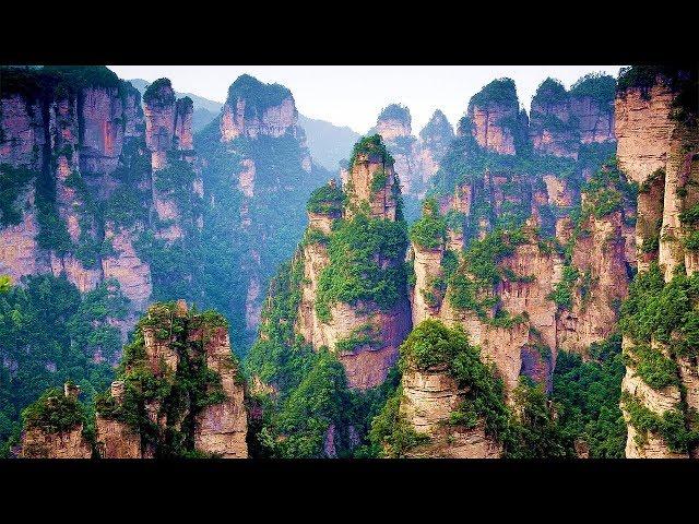 Traveling The World: Tianzi Mountains Formation China