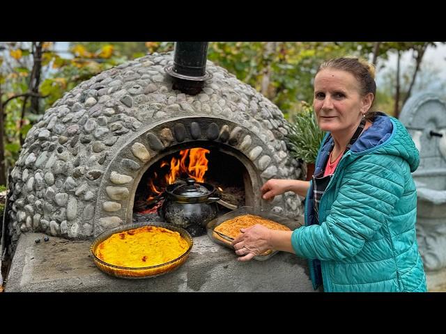 Cooking Ancient Albanian COMLEK in the Heart of the Village!  (It Tasted Insane!)