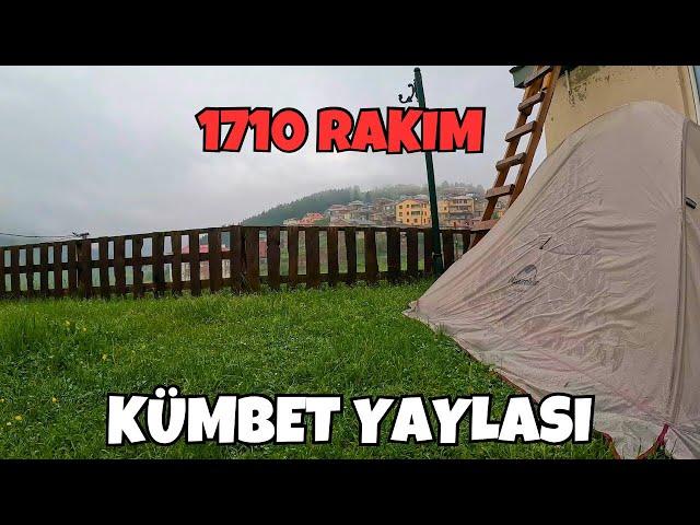 I Camped in Giresun Kümbet Plateau! - I'm Traveling Around Turkey by Hitchhiking ~101