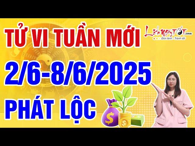 Tử Vi Tuần Mới Từ 2/6/2025 Đến 8/6/2025 Chúc Mừng Con Giáp Phát Lộc Bất Ngờ Tiền Chảy Ào Ào Về Két
