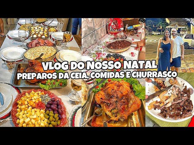 VLOG DO MEU NATAL, MUITA COMIDA E CHURRASCO