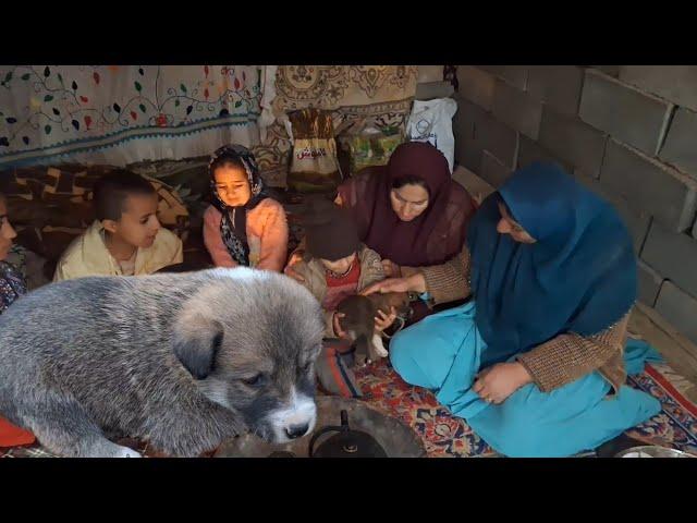 Zahra, a nomadic woman, is forced to sell her clothes to survive