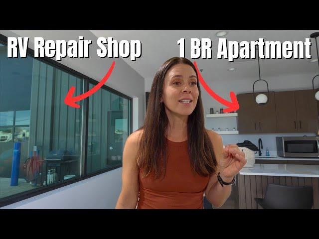 Moving out of the RV and into a 1 Bedroom Apartment!