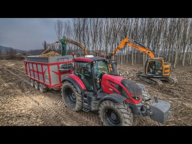 Team Barbero e Team Rinaldi Valtra T174 Hyundai hx145 Merlo