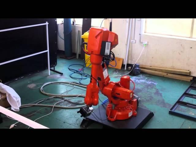 ABB IRB2600 Robot running Grasshopper Script