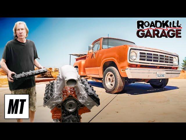 Installing Gen III Hemi in Dulcich's Mopar Muscle Truck! | Roadkill Garage