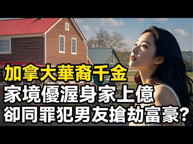 加拿大華裔千金，家境優渥身價上億，在遇上了職業罪犯的男友之後................. #美國案件 #案件解說 #真實案件 #調查 #真相 #海外華人