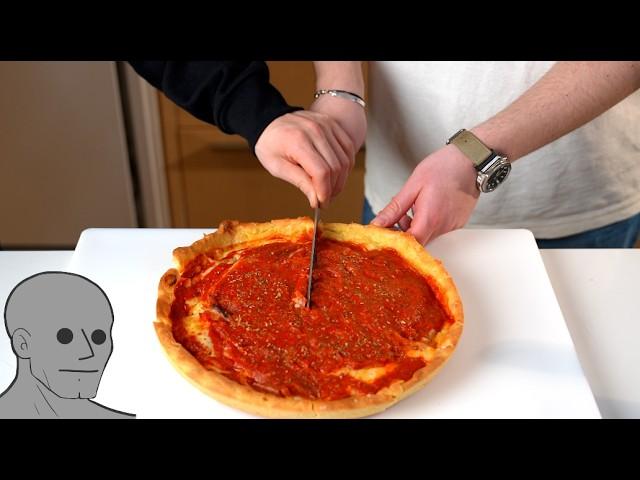 Giving Instructions to My Friend - Deep Dish Pizza