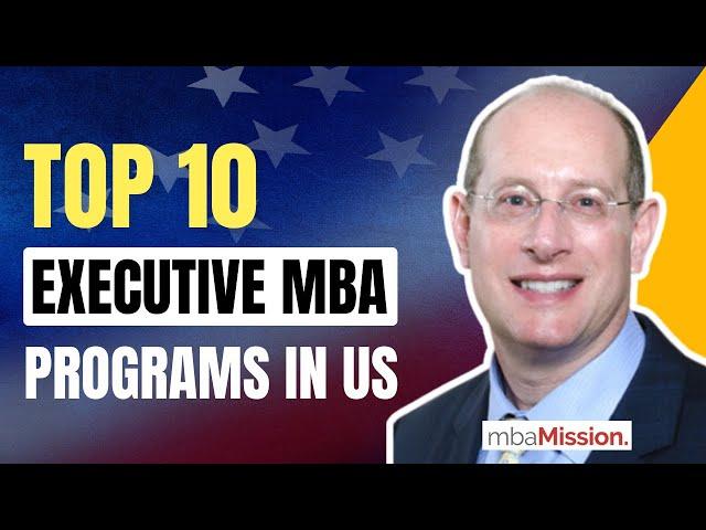 Best Executive MBA Programs in the US | Executive MBA for Working Professionals