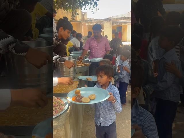 SHAK PURI Recipe for 400 + Students By Village Rasoi. #shorts #villagerasoi #shakpuri