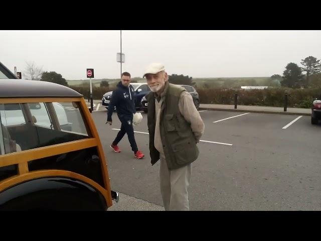 Morris Traveller in immaculate condition. Cornwall UK.13 April 2024 , 15:30