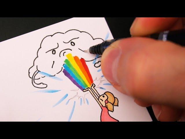 How I Made the Grumpy Cloud Flipbook