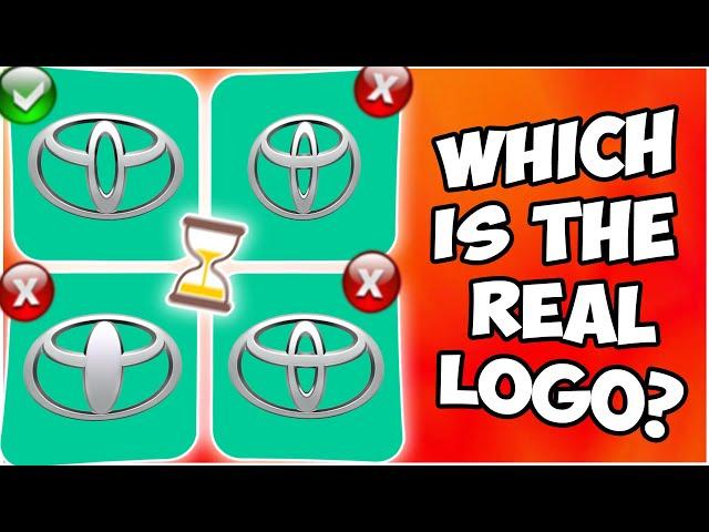 Guess The CORRECT CAR LOGO! (of 4 logos) QUIZ