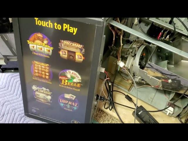 Odyssey Slot Machine LCD Flat Screen Conversion Test