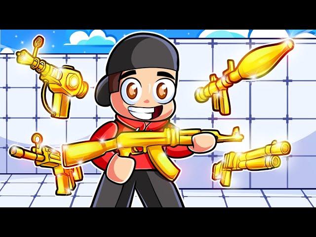 UNLOCKING GOLD For EVERY WEAPON In Roblox Rivals!