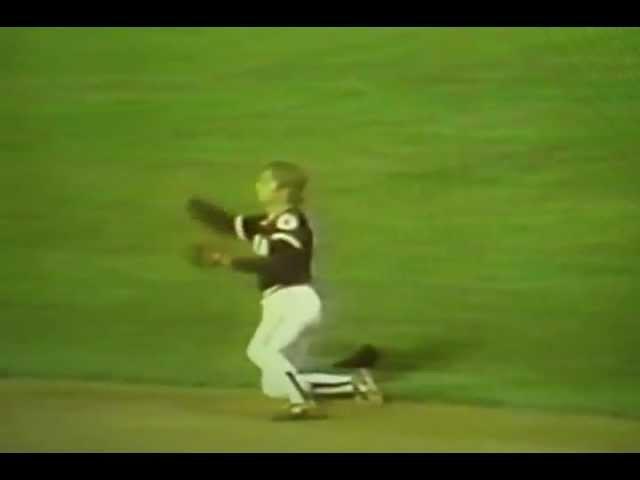 Duane Kuiper Hits Home Run After Over 1300 At Bats! "Cleveland Indians"