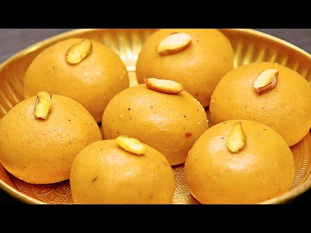 पहली बार में परफेक्ट बेसन लड्डू कैसे बनाये | Besan Laddu Recipe | Besan Laddoo | KabitasKitchen