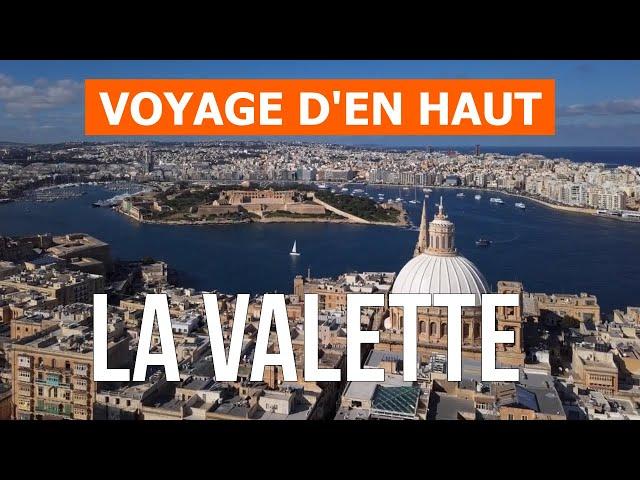 La Valette, Malte | Ville, plage, vacances, lieux, voyages | Drone vidéo 4k | Valette que voir