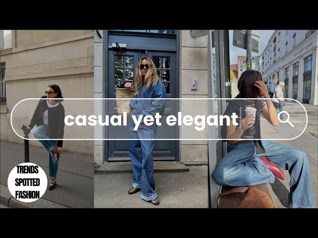 Effortlessly CHIC: Casual Yet Elegant Outfits That Always Look Stylish