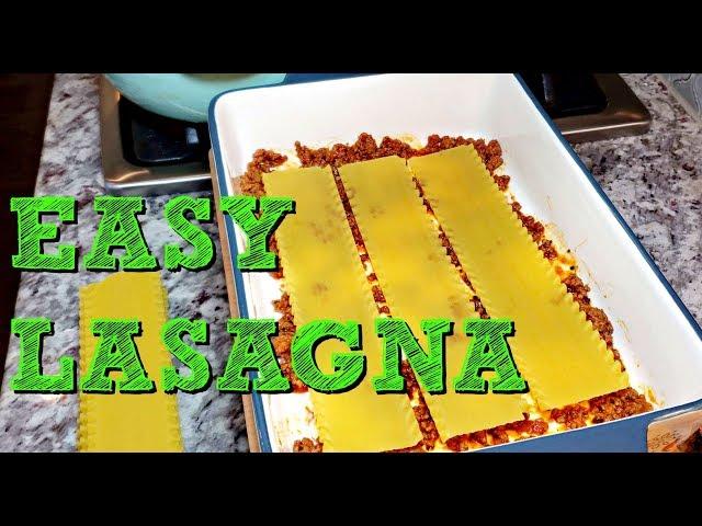 Easy Homemade Lasagna Recipe | No Boil Lasagna Recipe | 4K Cooking Videos