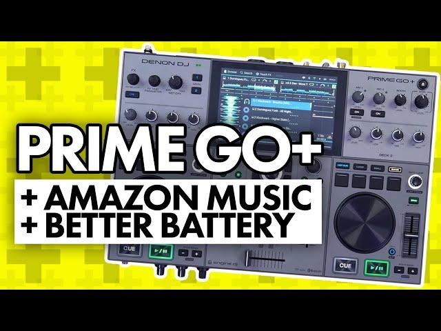 New! Denon DJ Prime Go+ Adds Amazon Music, Slip Mode, & More Battery Life