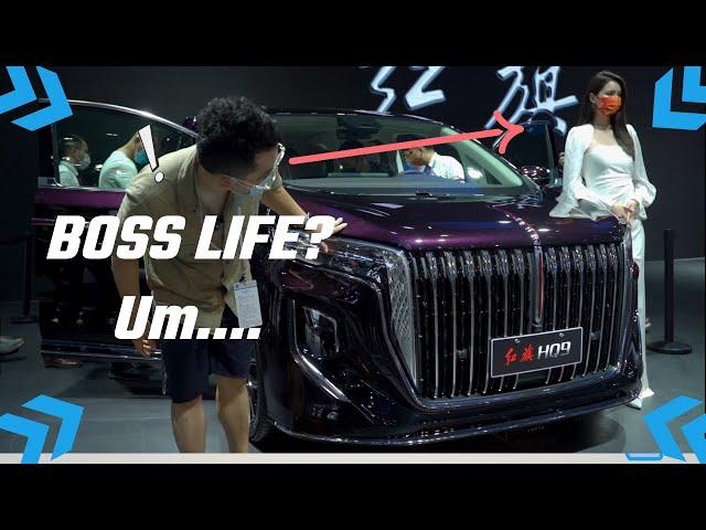 HongQi HQ9 2022 bring me Boss life,I don't want to rid off the car!Hongqi Hq9 interior&exterior
