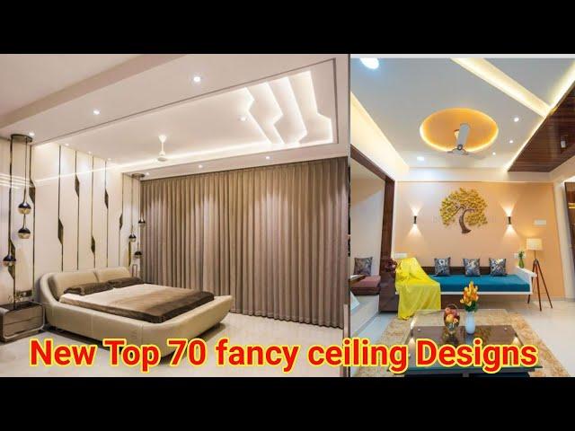 New Top 70 fancy ceiling Designs Living room & bedroom pvc vs Pop vs Gypsum false ceiling Home decor