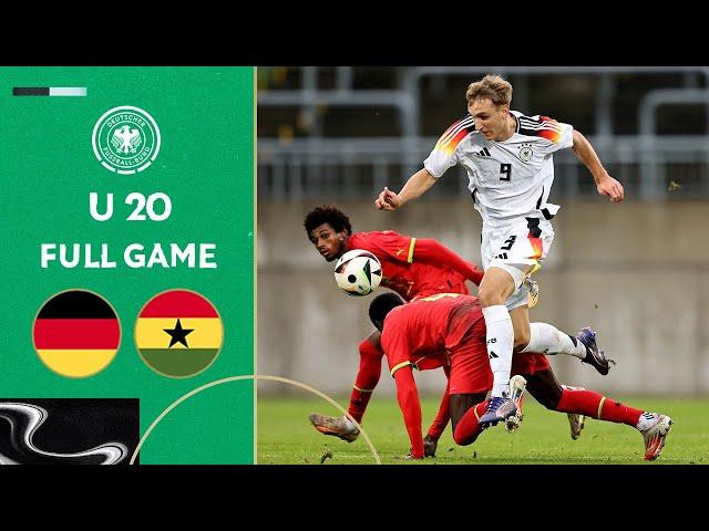 Germany vs. Ghana | Full Game | Under-20 - International Match