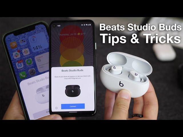 How to use Beats Studio Buds + Tips/Tricks