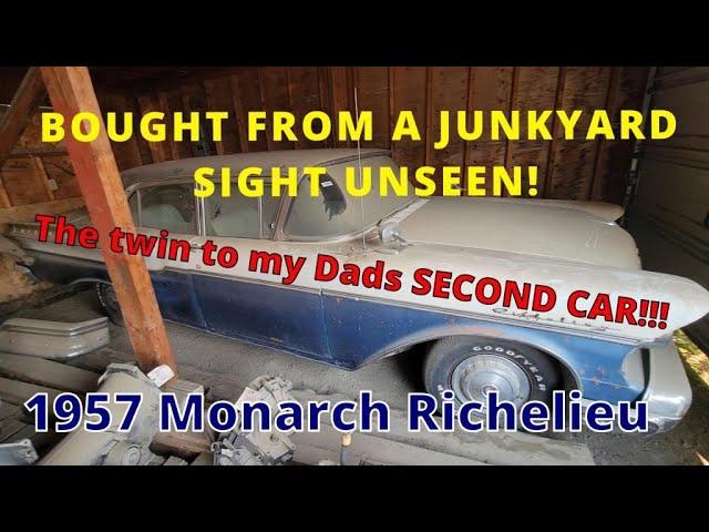 Psychic Garage - Ep27: Found a 1957 Monarch like my Mom and Dads old car!!!