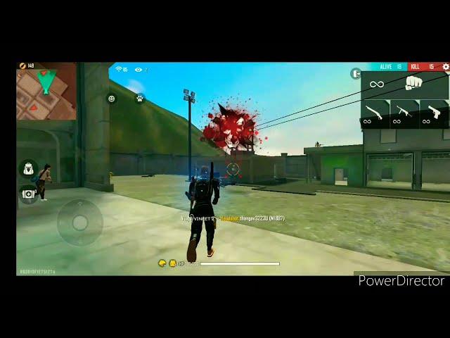 Free Fire Gameplay||Traning Ground|| Gameplay||With adam||Vineet Gaming Yt 07||