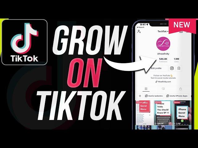 How to Grow on TikTok FAST! - Got me 500,000+ followers