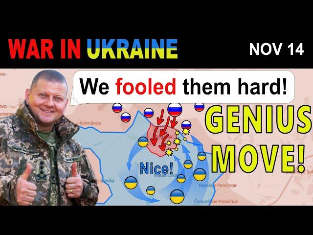 14 Nov: IN PLAIN SIGHT! Ukrainian Forces Pull Off Tactical Masterpiece. | War in Ukraine Explained