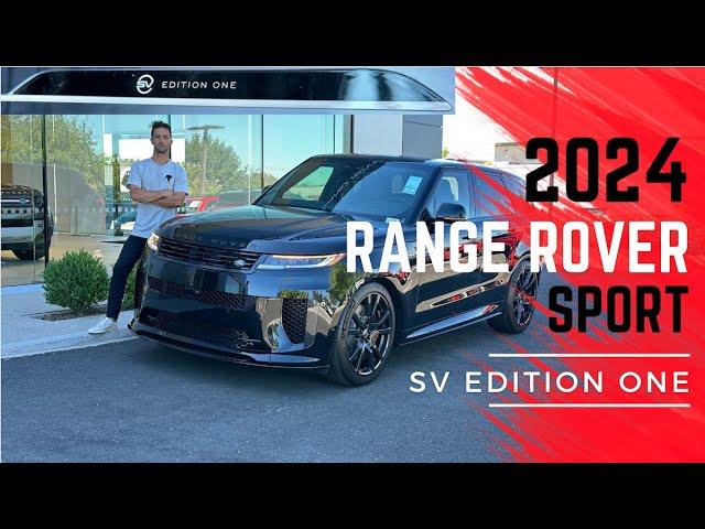 SV EDITION ONE - 2024 Range Rover Sport