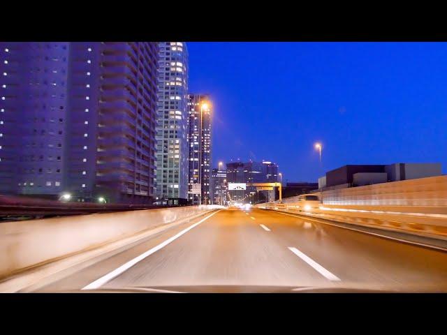 Tokyo expressway drive / Second Day /  4k on-board camera / Aprl 2014